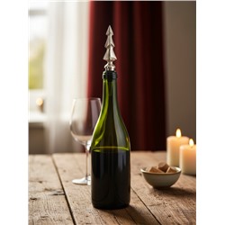 Пробка для бутылки «Ёлочка», 3×3×17 см, алюминий