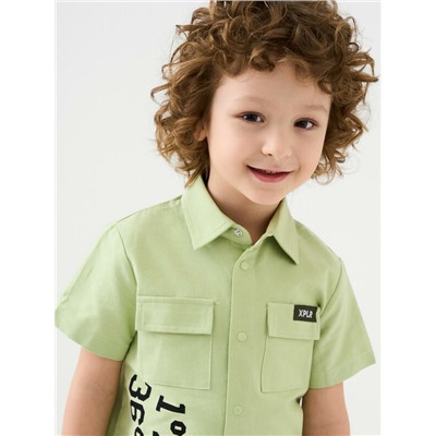 Комплект текстильный для мальчиков: рубашка, шорты