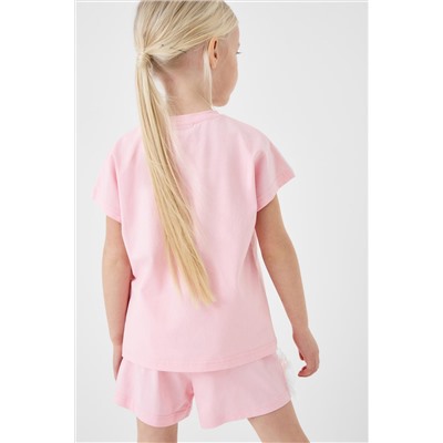 Шорты трикотажные для девочек, 2 шт в комплекте PLAYTODAY, 1240918