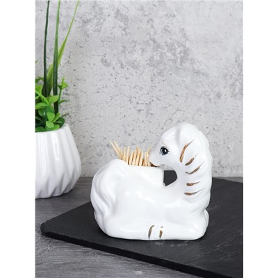 Подставка для зубочисток Лошадь 8 см / B5438 /уп 96/ Символ года 2026