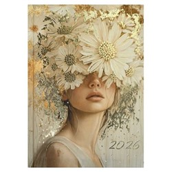 Ежедневник 2026 г. А5 320 стр. 71536 "ЗОЛОТАЯ ЭСТЕТИКА" Феникс