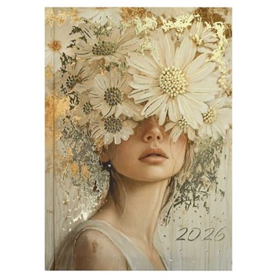 Ежедневник 2026 г. А5 320 стр. 71536 "ЗОЛОТАЯ ЭСТЕТИКА" Феникс