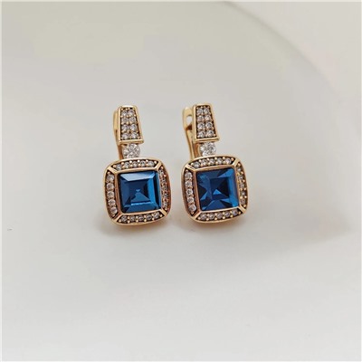 Серьги с кристаллами Swarovski