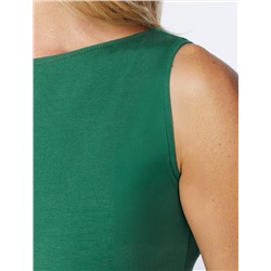 Топ из премиального хлопка с эластаном