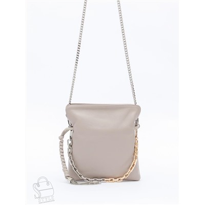 Сумка женская кожаная 6010-2L apricot rice Polina&Eiterou  в Новосибирске