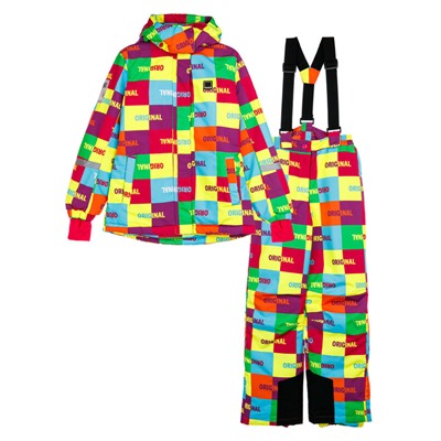 Комплект текстильный с полиуретановым покрытием для девочек: куртка, брюки