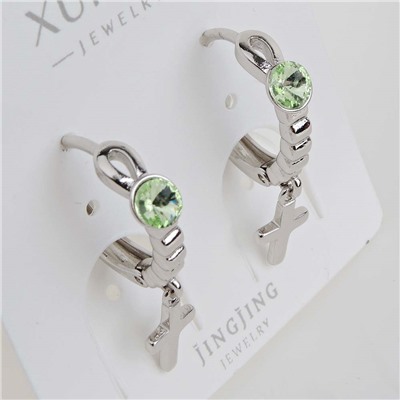 XUPING Серьги с замком кольцо арт. 18 1252 (id 280158)