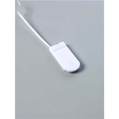 Светодиодная наклейка на окна «Новогодние друзья», 0.5 м, 6 LED, от батареек CR2032×2, свечение тёплое белое