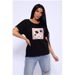 Футболка женская 82059 (Черный)