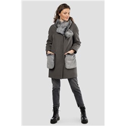 02-1784 Пальто женское утепленное