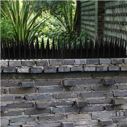 Отпугиватель для птиц, 33.5×4.5 см, шипы противоприсадные, 51 шт., 3 ряда, Greengo