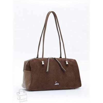 Сумка женская кожаная 98409SP cappuccino Velina Fabbiano-Safenta в Новосибирске