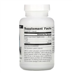 Source Naturals, Лютеин, 20 мг, 120 капсул