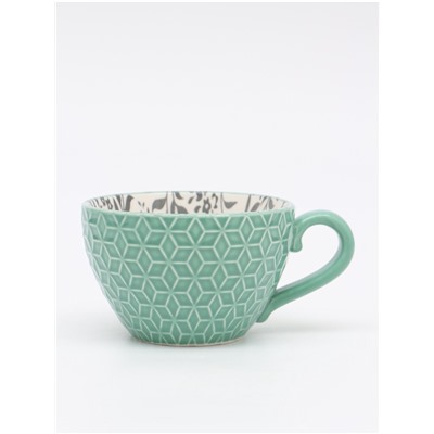 Кружка керамическая «Листья», 290 мл