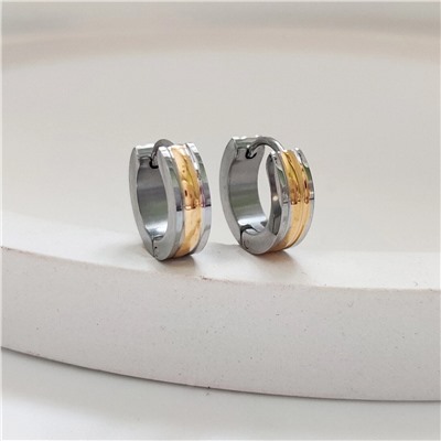 Серьги из стали