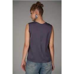 Топ Базовый – шёлк (графит)