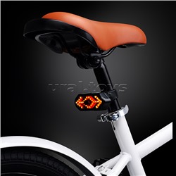 Фонарь аккумуляторный, габаритный, велосипедный, 900 мАч