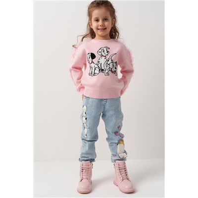 Джемпер трикотажный для девочек PLAYTODAY, 1239888