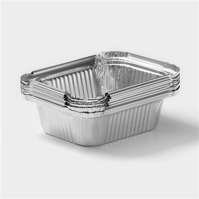 Набор форм для выпечки из фольги Доляна, 440 мл, 15×12 см, 8 шт