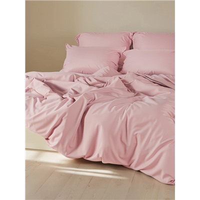 Пододеяльник 2-спальный SL Home, 180×220 см, розовый, модал