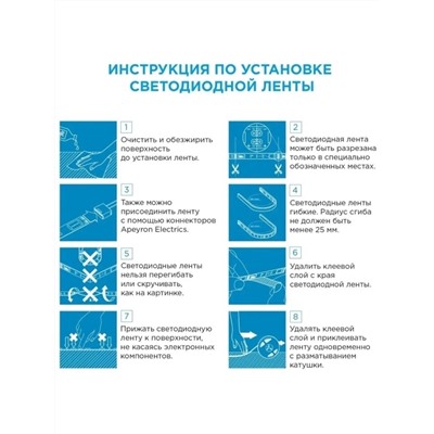 Лента светодиодная разноцветная R*G*B 2835