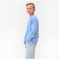 Лонгслив детский MINAKU, цвет голубой, рост 104 см