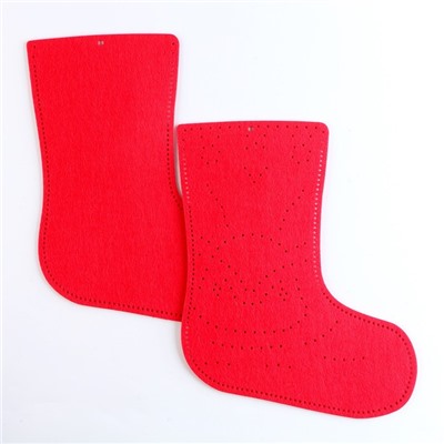 Новогодний набор для шитья. Носок из фетра «Новый год! Олененок», 18×27 см