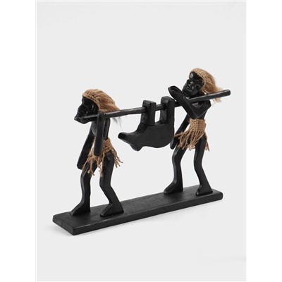 Сувенир «Аборигены на охоте», 22 см, дерево