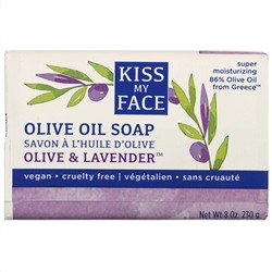 Kiss My Face, Olive Oil Soap, Olive & Lavender, 8 oz (230 g)