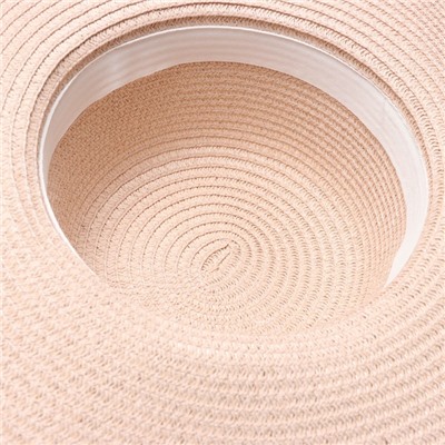 Шляпа женская летняя MINAKU, розовая, размер 58