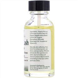 Sea el, касторовое масло для ресниц и бровей, 30 мл (1 унция)