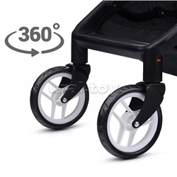 Коляска для кукол прогулочная, складная, с корзиной, цвет хакки, в пакете