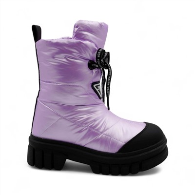 Дутики А5015-17 фиолетовые