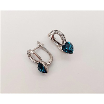 Серьги с кристаллами Swarovski