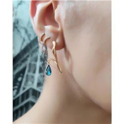 Серьги с кристаллами Swarovski