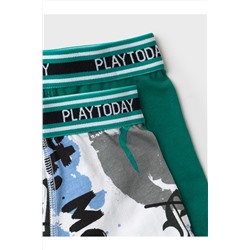 Трусы трикотажные для мальчиков - боксеры, 2 шт в комплекте PLAYTODAY, 1243496