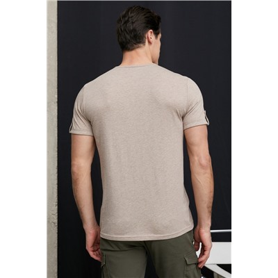 Фуфайка (футболка) BeGood SS21MJ234A Safari