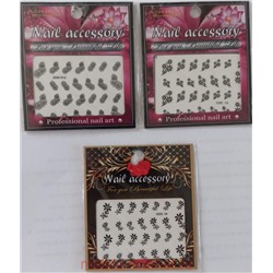 Наклейки для ногтей Nail Набор 3шт