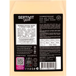 Гель для стирки Septivit Special Rose Oud, парфюмированный, для всех видов тканей, 5 л