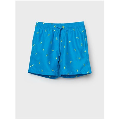 Шорты текстильные плавательные для мальчиков, средней длины