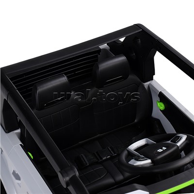 Электромобиль детский "Крутой внедорожник" (цвет серый)