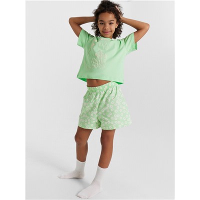 КОМПЛЕКТ ДЛЯ ДЕВОЧЕК (ФУТБОЛКА, ШОРТЫ) 567748