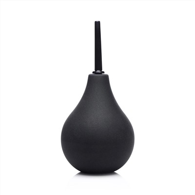Черный анальный душ Thin Tip Enema Bulb