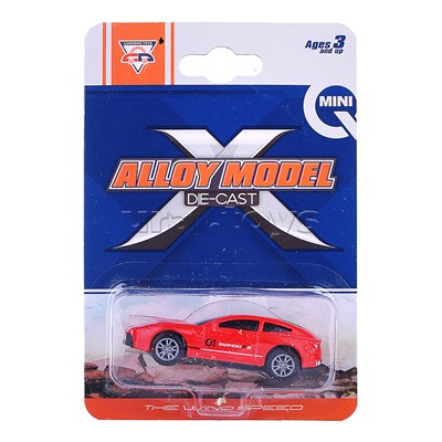 Машина "В погоню" металл. в коробке