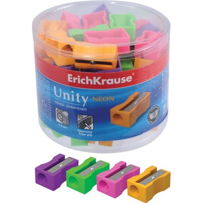 Точилка пластиковая UNITY NEON 38013 ErichKrause