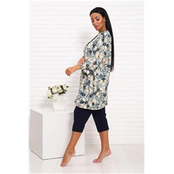 №129 Костюм с бриджами MAX (Синий)