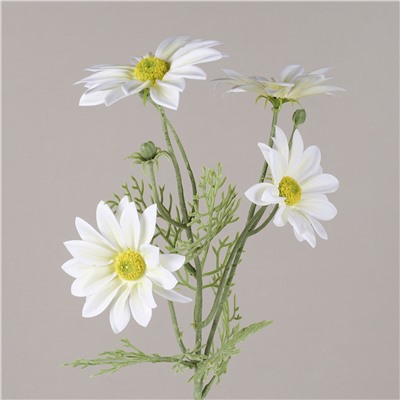 Цветок искусственный Хризантема белая 63 см / RF-1567 /уп 50/300/