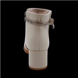 Ботинки на меху 12-4МВ бежевые