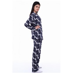 Пижама-костюм для девочки арт. ПД-006 (Кошки синие)