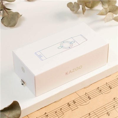 Казу музыкальный инструмент Music Life, серебристый